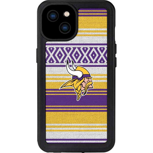 NFL Minnesota Vikings Trailblazer iPhone 15 Plus Waterproof Case