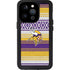 NFL Minnesota Vikings Trailblazer iPhone 15 Pro Waterproof Case