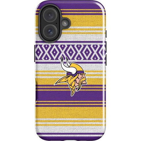 NFL Minnesota Vikings Trailblazer iPhone 16 Impact Case