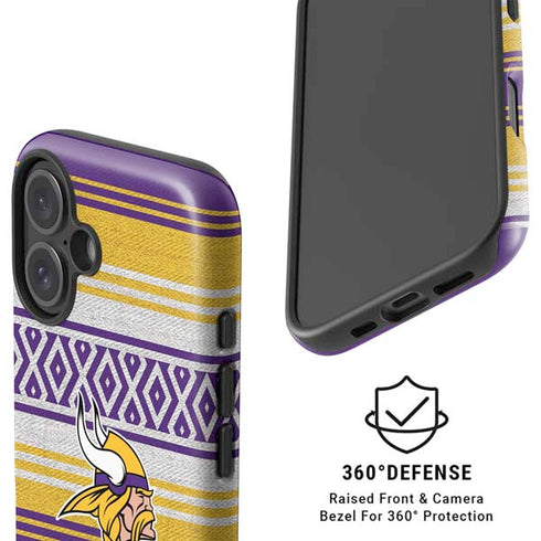 NFL Minnesota Vikings Trailblazer iPhone 16 Magsafe Impact Case