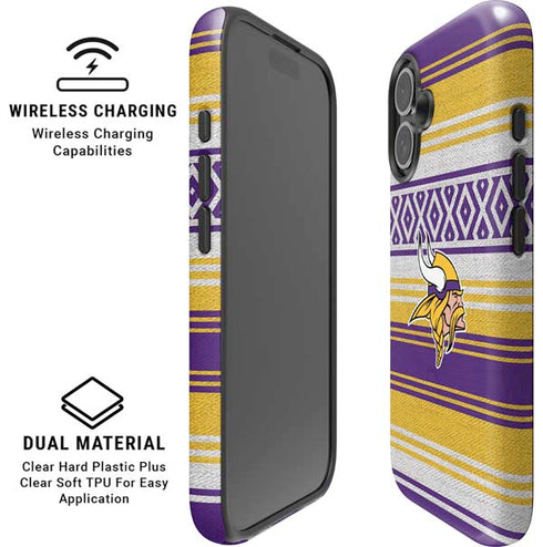 NFL Minnesota Vikings Trailblazer iPhone 16 Magsafe Impact Case