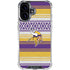 NFL Minnesota Vikings Trailblazer iPhone 16 Plus Clear Case
