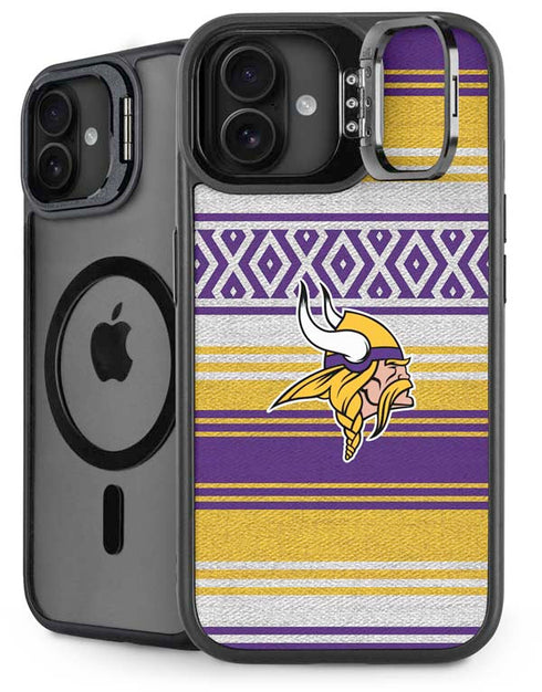 NFL Minnesota Vikings Trailblazer iPhone 16 Plus Kickstand Case