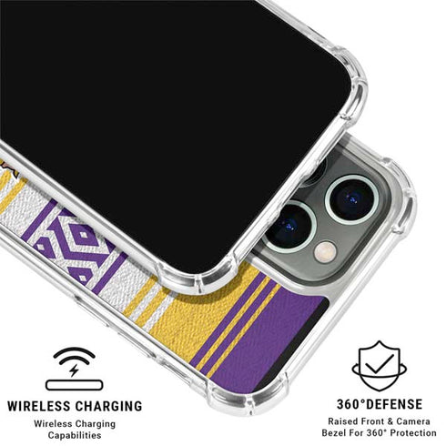 NFL Minnesota Vikings Trailblazer iPhone 16 Pro Max Clear Case