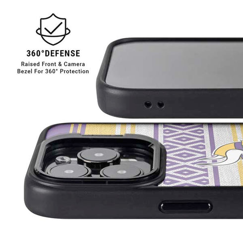 NFL Minnesota Vikings Trailblazer iPhone 16 Pro Max Kickstand Case