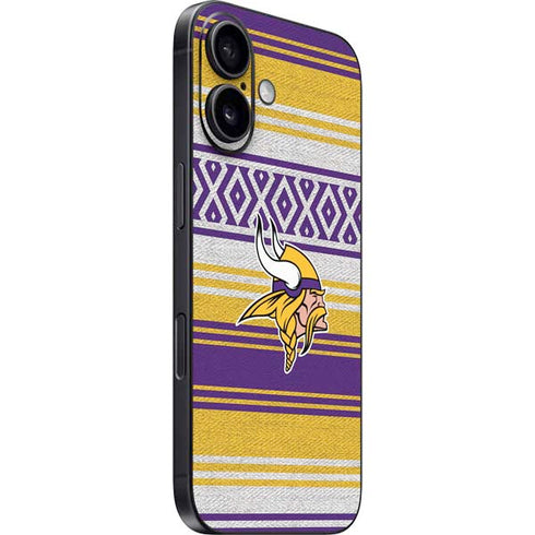 NFL Minnesota Vikings Trailblazer iPhone 16 Skin