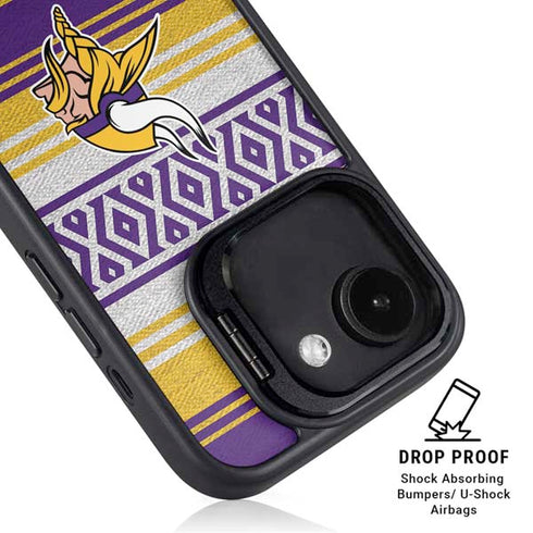 NFL Minnesota Vikings Trailblazer iPhone 16e Kickstand Case