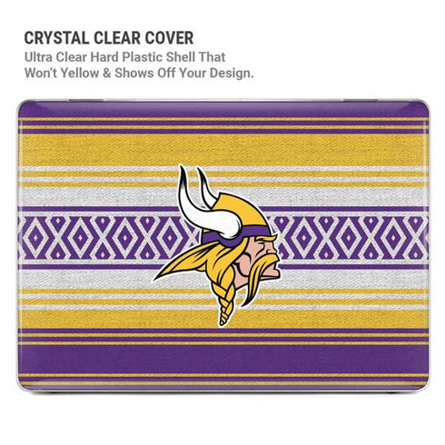 NFL Minnesota Vikings Trailblazer MacBook Pro 14in (2021-24) Case plus Skin
