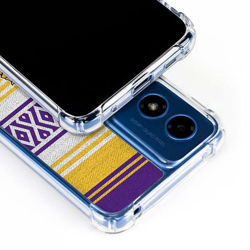 NFL Minnesota Vikings Trailblazer Moto G 5G (2024) Clear Case