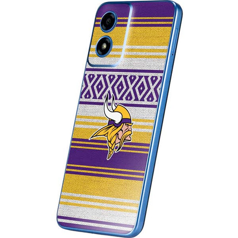 NFL Minnesota Vikings Trailblazer Moto G Play 4G (2024) Skin