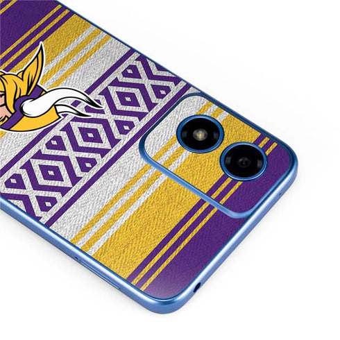 NFL Minnesota Vikings Trailblazer Moto G Play 4G (2024) Skin