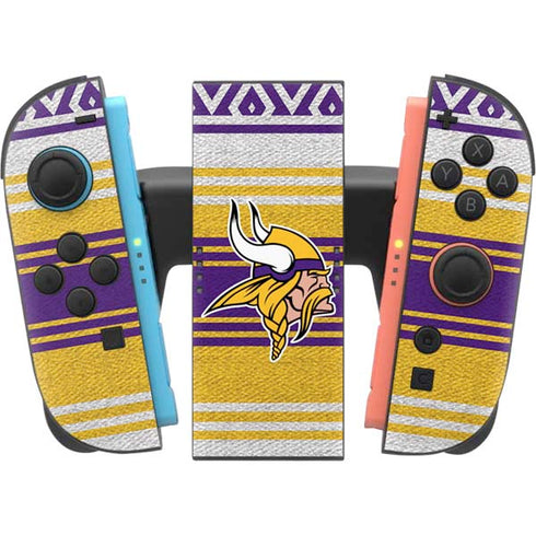 NFL Minnesota Vikings Trailblazer Nintendo Switch 2 (2025) Joy-Con Controller Skin