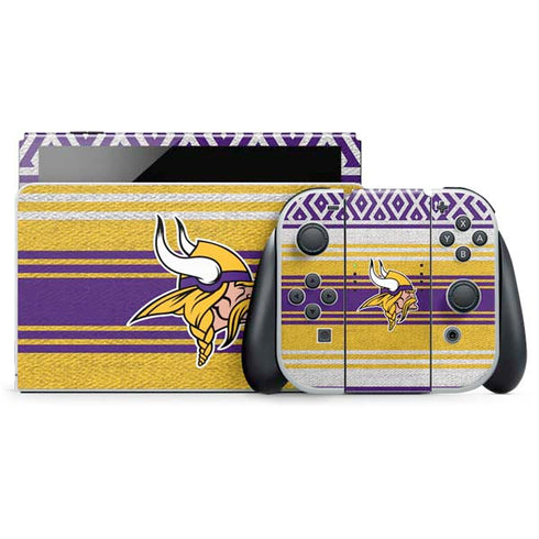 NFL Minnesota Vikings Trailblazer Nintendo Skins