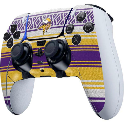 NFL Minnesota Vikings Trailblazer PS5 DualSense Edge Pro Controller Skin