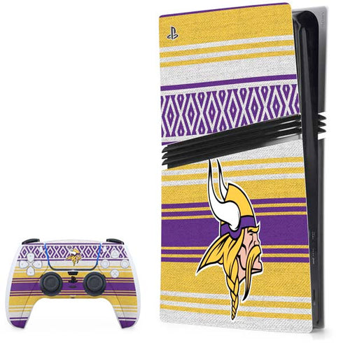 NFL Minnesota Vikings Trailblazer PS5 Pro Bundle Skin