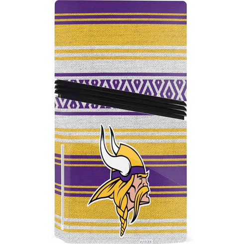 NFL Minnesota Vikings Trailblazer PS5 Pro Disk Bundle Skin
