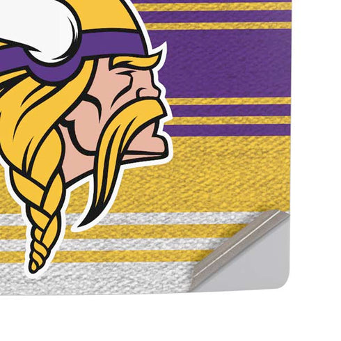 NFL Minnesota Vikings Trailblazer PS5 Pro Disk Console Skin