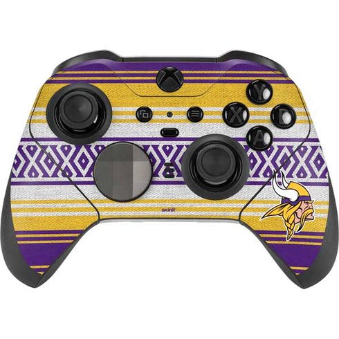 NFL Minnesota Vikings Trailblazer Xbox Elite Wireless Controller Series 2 Skin
