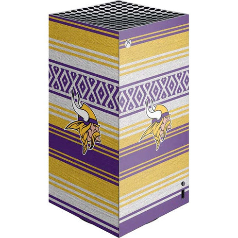 NFL Minnesota Vikings Trailblazer XBox Series X Digital Edition Console Skin
