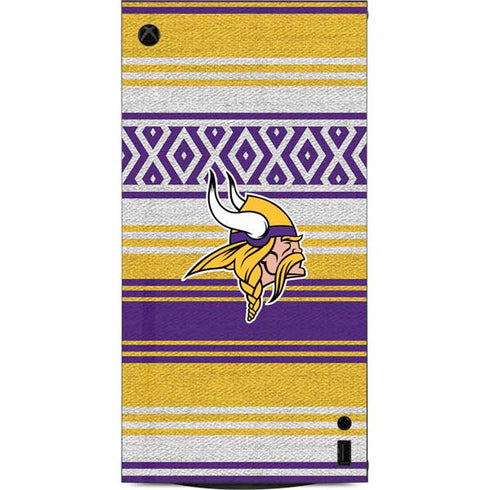 NFL Minnesota Vikings Trailblazer XBox Series X Digital Edition Console Skin