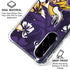 NFL Minnesota Vikings Tropical Print Galaxy A36 5G Clear Case