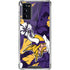 NFL Minnesota Vikings Tropical Print Galaxy Note20 5G Clear Case