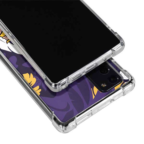 NFL Minnesota Vikings Tropical Print Galaxy Note20 5G Clear Case