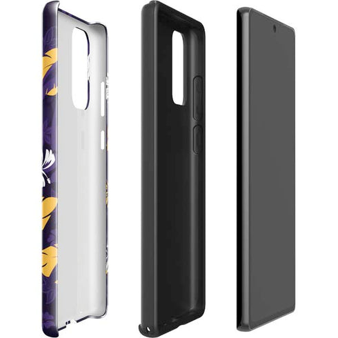 NFL Minnesota Vikings Tropical Print Galaxy Note20 5G Pro Case