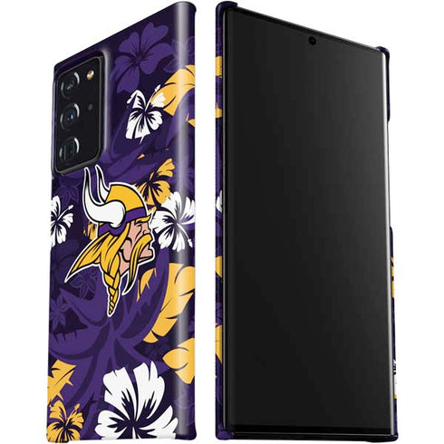 NFL Minnesota Vikings Tropical Print Galaxy Note20 Ultra 5G Lite Case