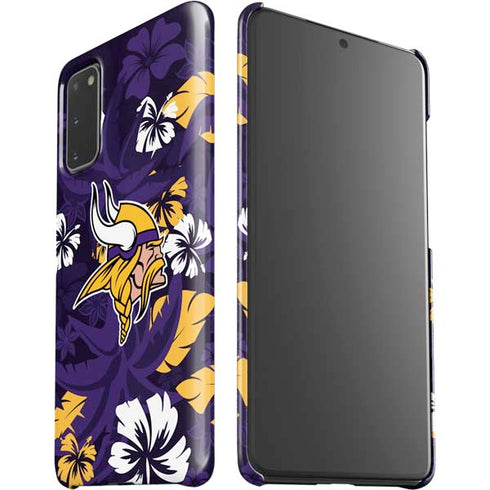 NFL Minnesota Vikings Tropical Print Galaxy S20 Lite Case
