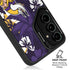 NFL Minnesota Vikings Tropical Print Galaxy S25 Plus Kickstand Case