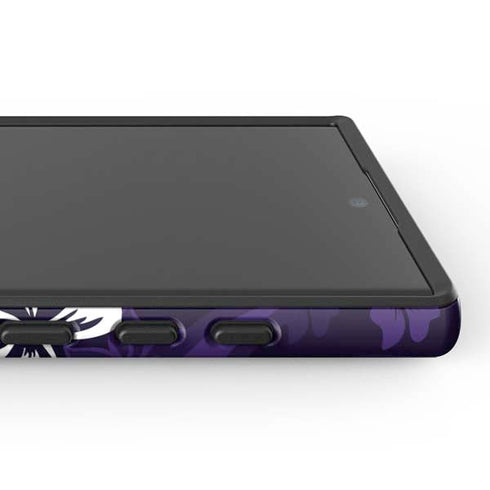 NFL Minnesota Vikings Tropical Print Galaxy S25 Ultra Impact Case