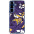 NFL Minnesota Vikings Tropical Print Galaxy S25 Plus Clear Case