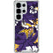 NFL Minnesota Vikings Tropical Print Galaxy S25 Ultra Clear Case