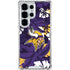 NFL Minnesota Vikings Tropical Print Galaxy S25 Ultra Clear Case