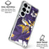 NFL Minnesota Vikings Tropical Print Galaxy S25 Ultra Clear Case