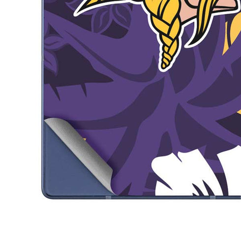 NFL Minnesota Vikings Tropical Print Galaxy Z Fold6 Skin