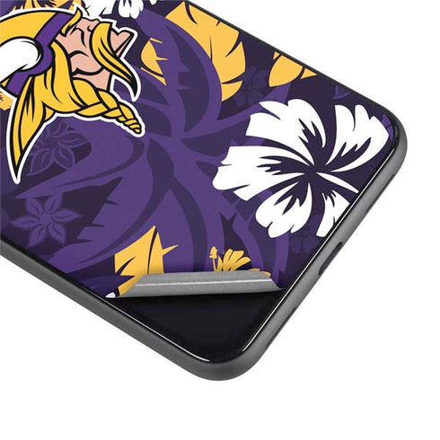 NFL Minnesota Vikings Tropical Print Google Pixel 4 XL Skin