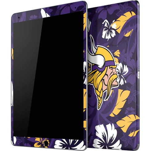NFL Minnesota Vikings Tropical Print iPad Skins