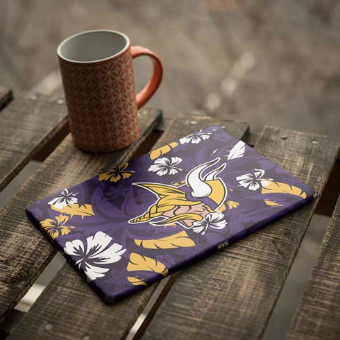 NFL Minnesota Vikings Tropical Print iPad Skins