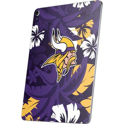 NFL Minnesota Vikings Tropical Print Apple iPad Air Skin