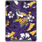 NFL Minnesota Vikings Tropical Print iPad Pro 12.9in (2020) Clear Case
