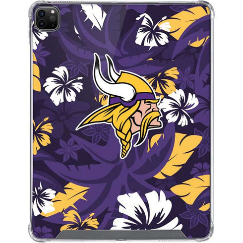 NFL Minnesota Vikings Tropical Print iPad Cases