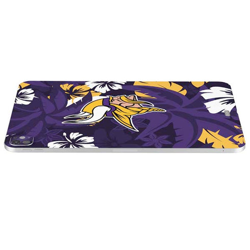 NFL Minnesota Vikings Tropical Print iPad Pro 13in M4 (2024) Skin