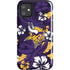 NFL Minnesota Vikings Tropical Print iPhone 11 Impact Case