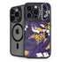 NFL Minnesota Vikings Tropical Print iPhone 14 Pro Kickstand Case