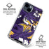 NFL Minnesota Vikings Tropical Print iPhone 15 Clear Case