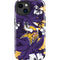 NFL Minnesota Vikings Tropical Print iPhone 15 Impact Case