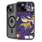 NFL Minnesota Vikings Tropical Print iPhone 15 Plus Kickstand Case