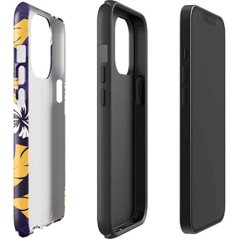 NFL Minnesota Vikings Tropical Print iPhone 15 Pro Impact Case